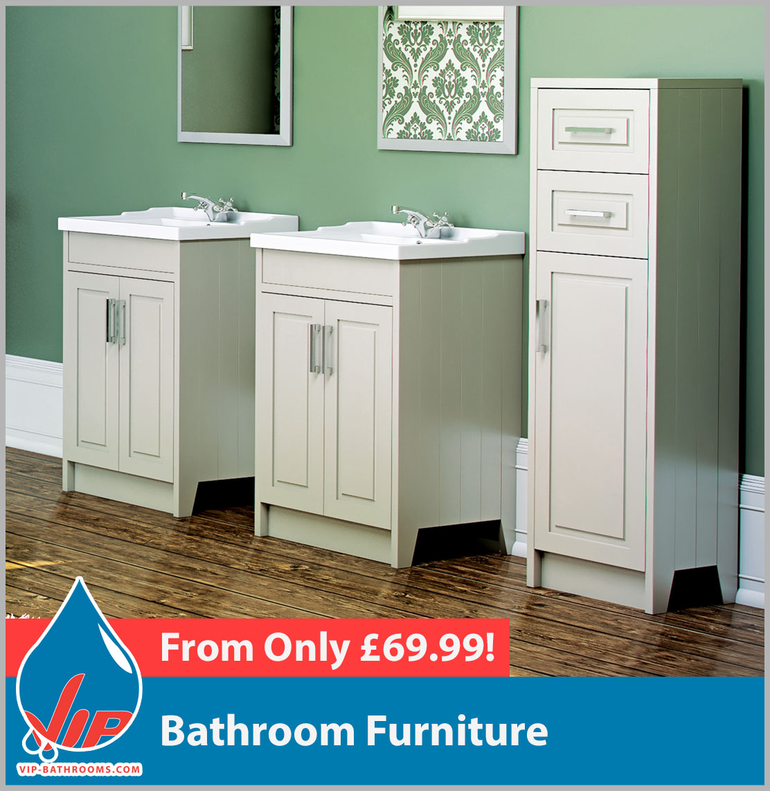 Click here to view our range of high quality Bathroom Furniture