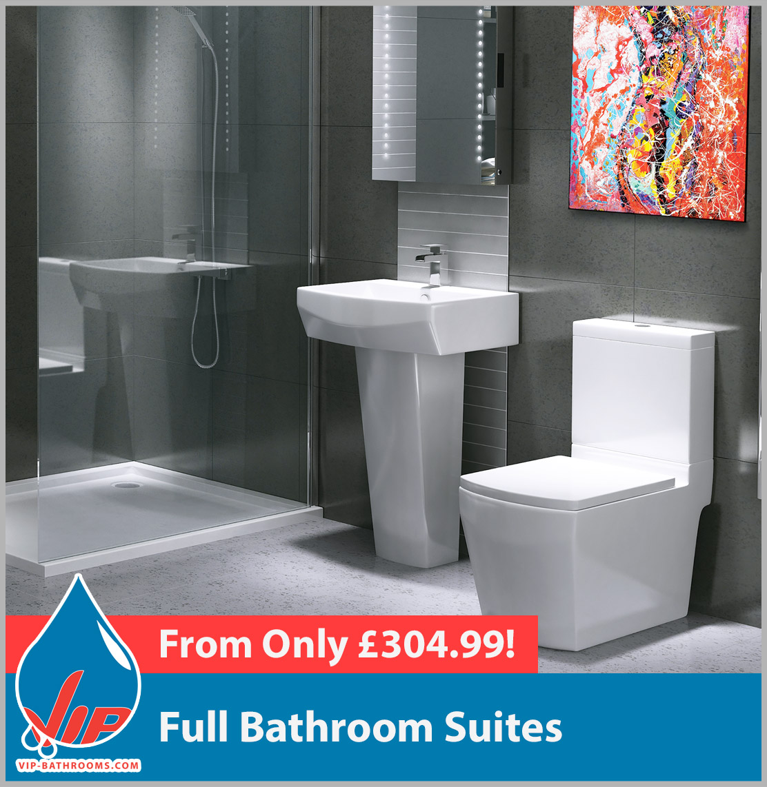 Click here to view our range of high quality Full Bathroom Suites
