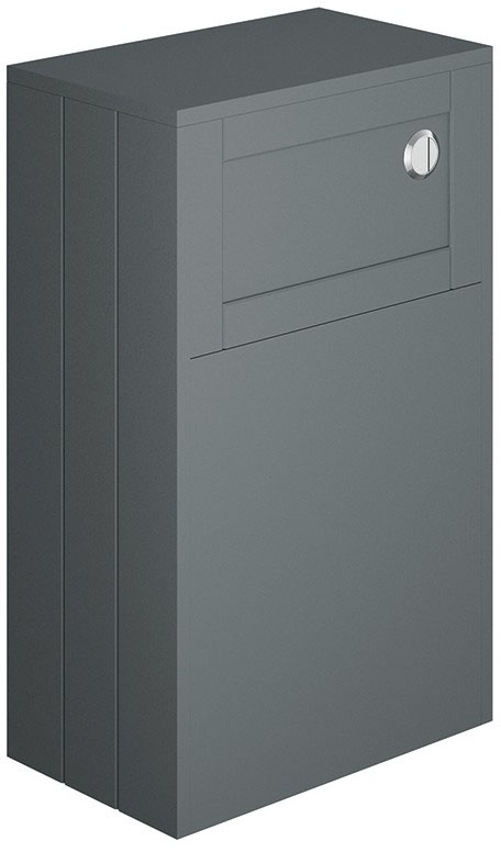 SY-HEN15 Synergy Henbury 500mm Grey Back To Wall WC Unit