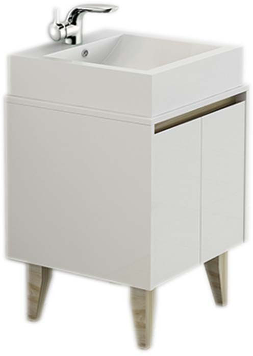 SY-NOR01 Synergy Nordic White 500mm Door Cabinet