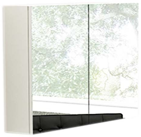 SY-NOR06 Synergy Nordic White 800 mm Mirror Wall Cabinet