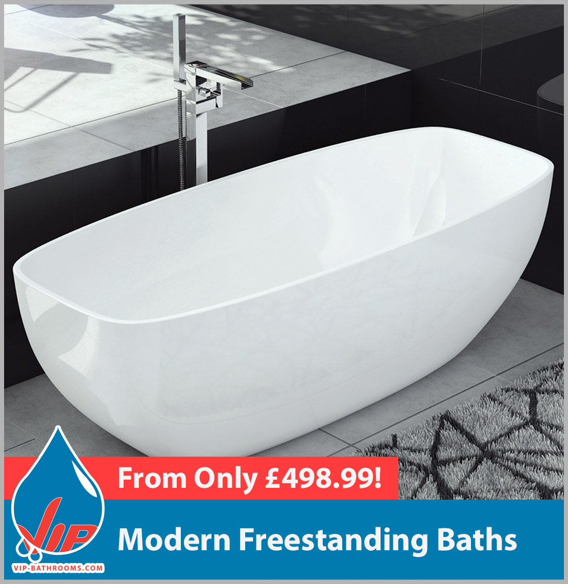 Click here to view our range of stunning designer Modern Freestanding Baths